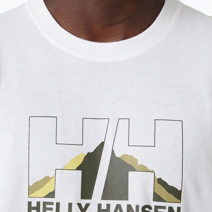 Koszulka męska Helly Hansen Nord Graphic white 3