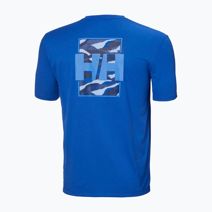 Koszulka męska Helly Hansen Skog Recycled Graphic cobalt 2.0 6