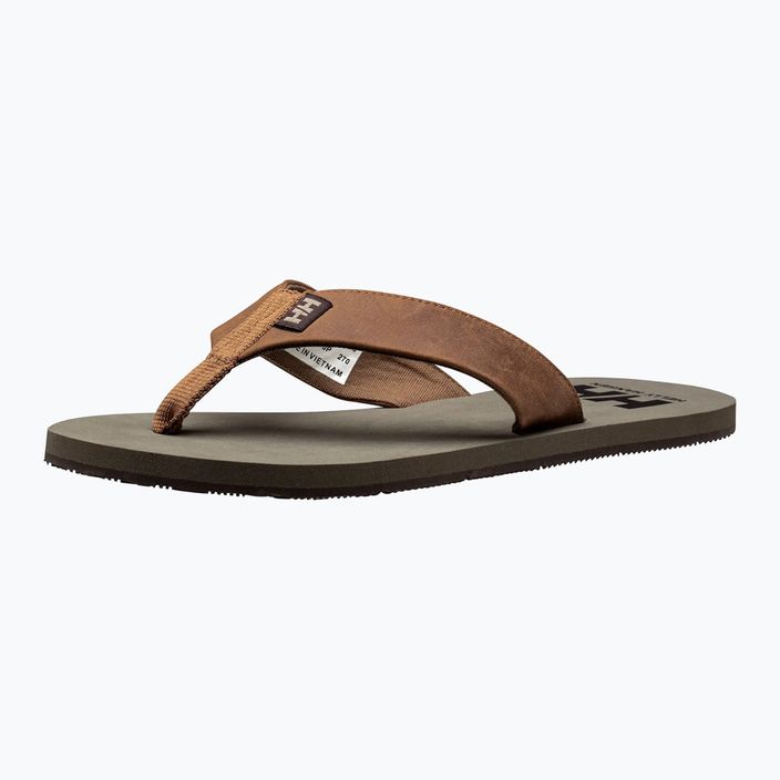 Japonki męskie Helly Hansen Seasand 2 Leather Sandals honey wheat 8