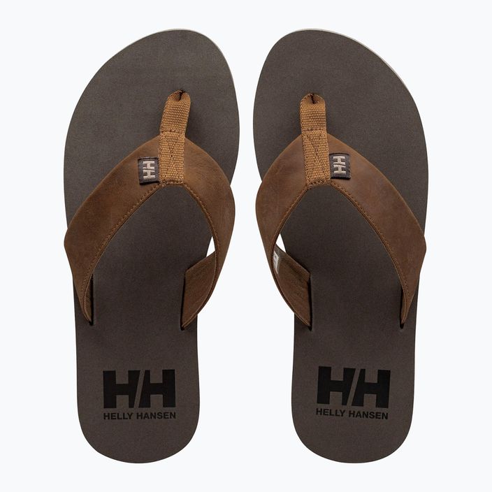 Japonki męskie Helly Hansen Seasand 2 Leather Sandals honey wheat 13