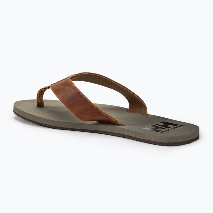 Japonki męskie Helly Hansen Seasand 2 Leather Sandals honey wheat 3