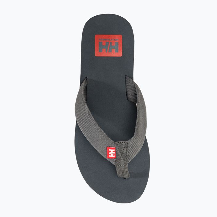 Japonki męskie Helly Hansen Logo Sandals 2 ebony/cherry tomato 5