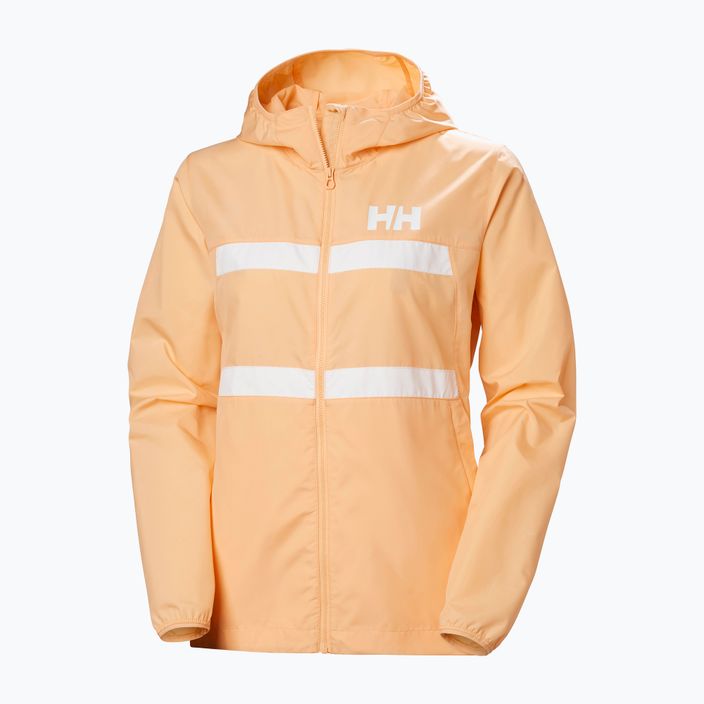 Kurtka żeglarska damska Helly Hansen Salt Stripe Windbreaker miami peach 5