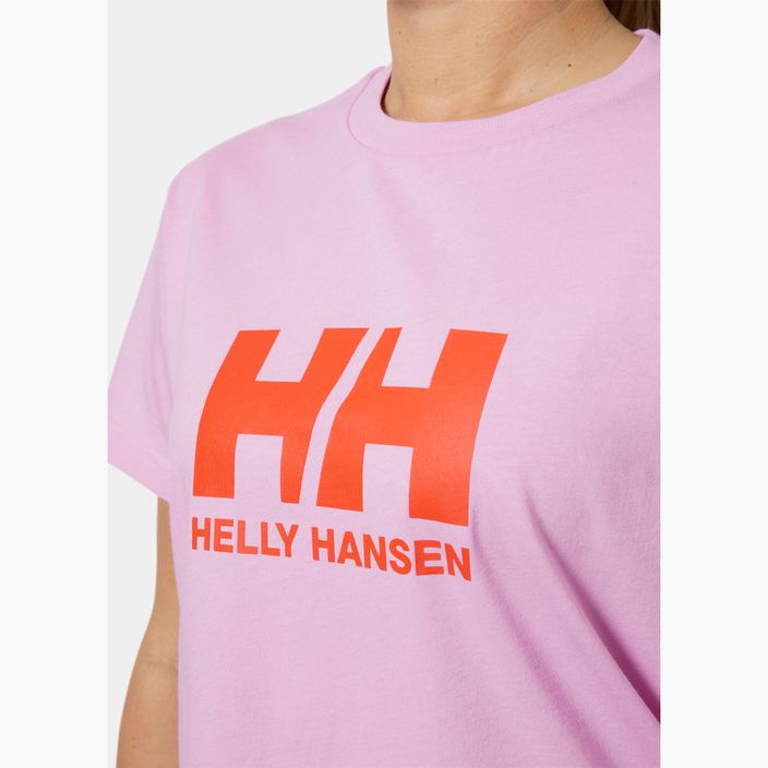 Koszulka damska Helly Hansen Logo 2.0 cherry blossom 3