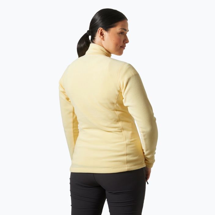 Bluza trekkingowa damska Helly Hansen Daybreaker 1/2 Zip yellow cream 2