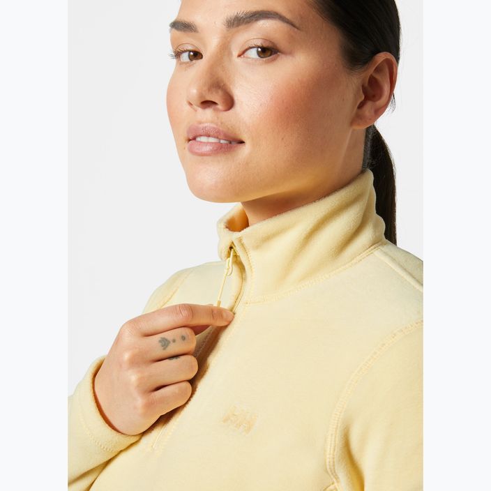 Bluza trekkingowa damska Helly Hansen Daybreaker 1/2 Zip yellow cream 3