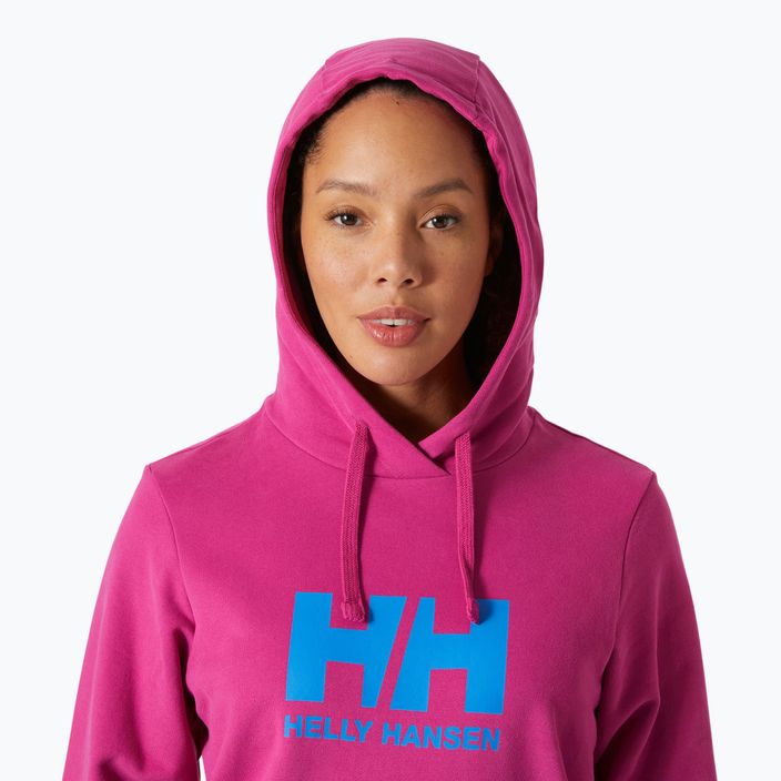 Bluza damska Helly Hansen HH Logo Hoodie 2.0 magenta 2.0 2