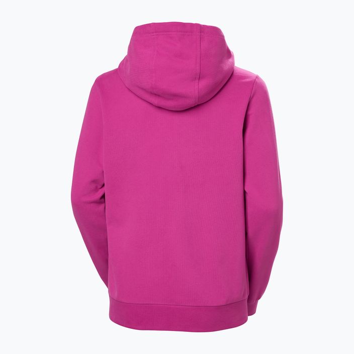 Bluza damska Helly Hansen HH Logo Full Zip Hoodie 2.0 magenta 2.0 6