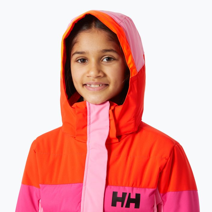 Kurtka narciarska dziecięca Helly Hansen Diamond sugar pink 3