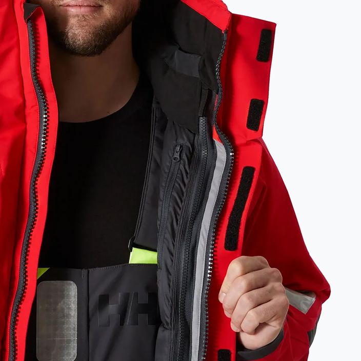 Kurtka żeglarska Helly Hansen Arctic Ocean 3in1 Parka alert red 10