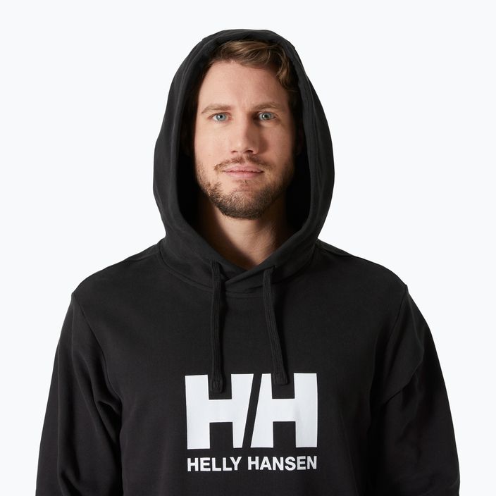 Bluza męska Helly Hansen HH Logo Hoodie 2.0 black 3