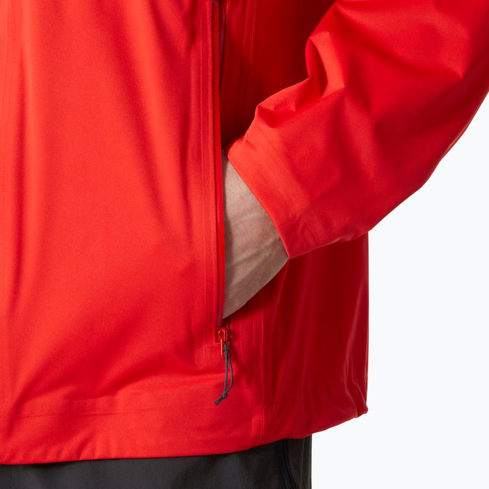 Kurtka przeciwdeszczowa męska Helly Hansen Momentum 3L Stretch alert red 5