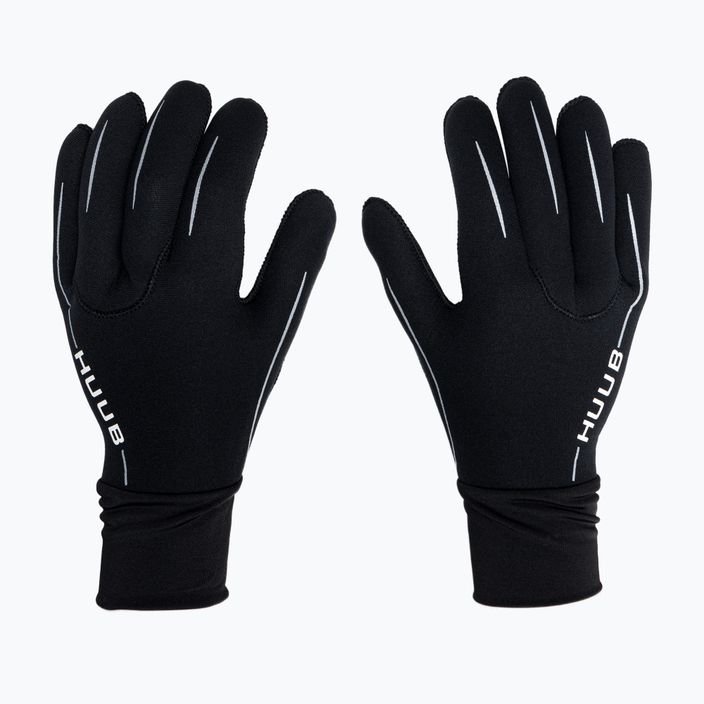 Rękawice neoprenowe HUUB Swim Gloves black/grey 3