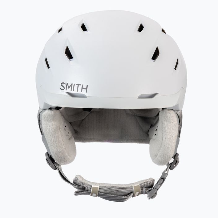 Kask narciarski damski Smith Liberty MIPS matte satin white 2