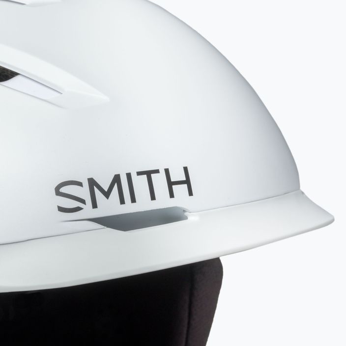 Kask narciarski Smith Level matte white 8