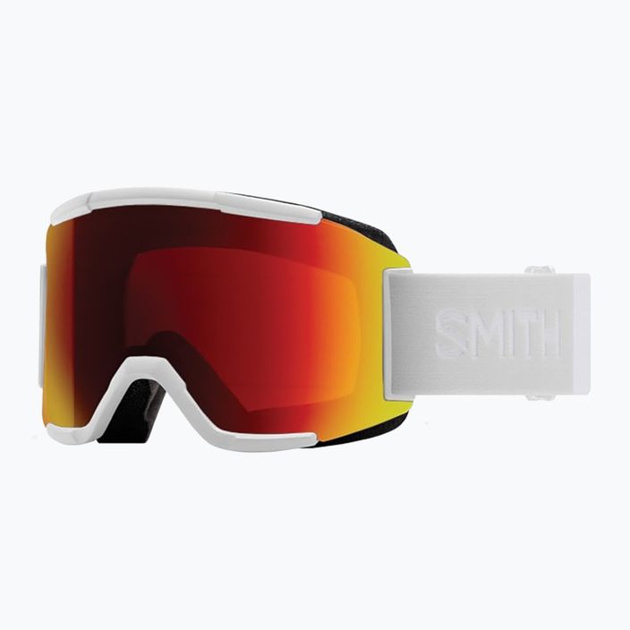 Gogle narciarskie Smith Squad white vapor/chromapop photochromic red mirror 6