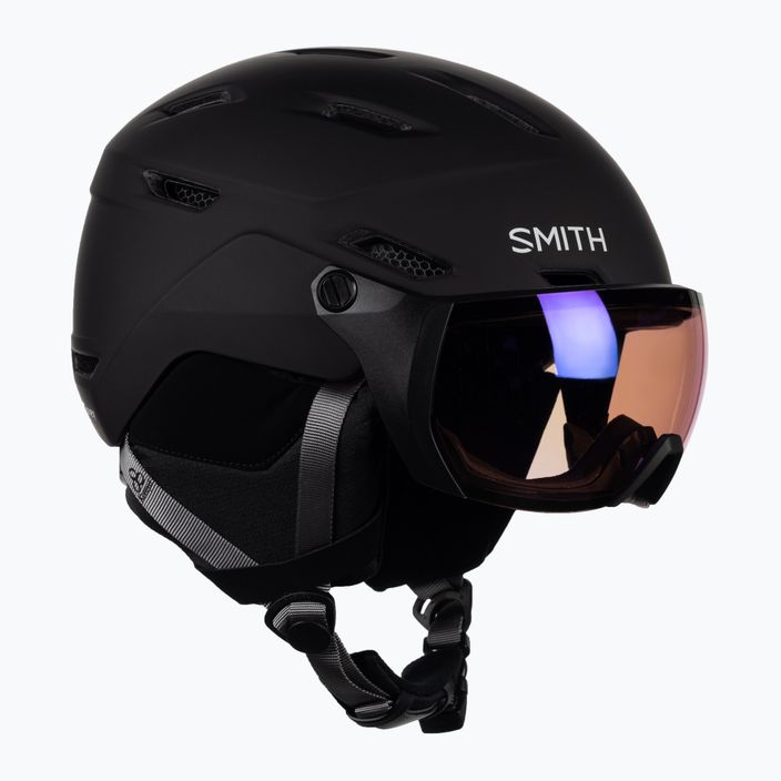 Kask narciarski Smith Survey matte black/rose flash