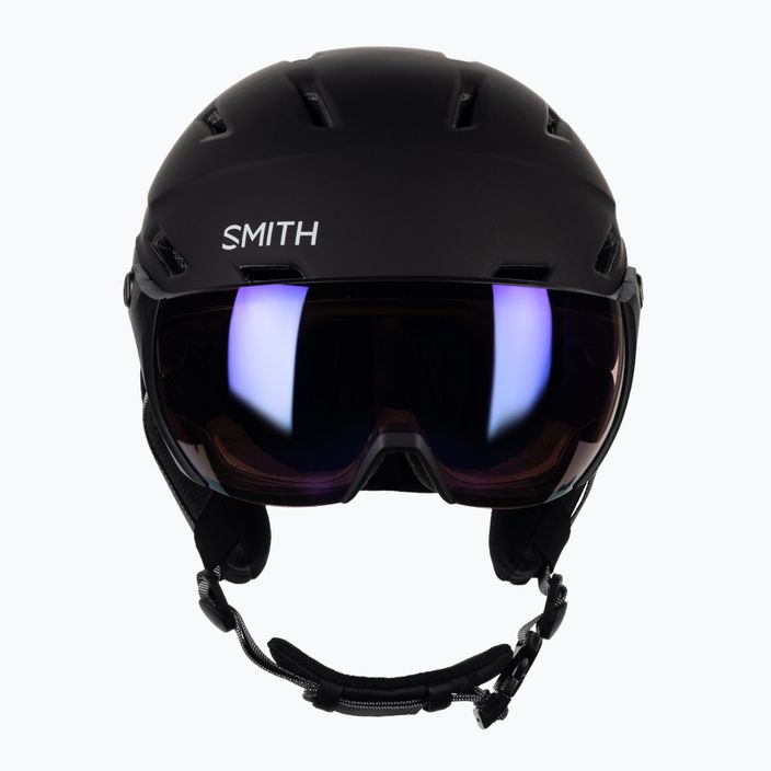 Kask narciarski Smith Survey matte black/rose flash 2