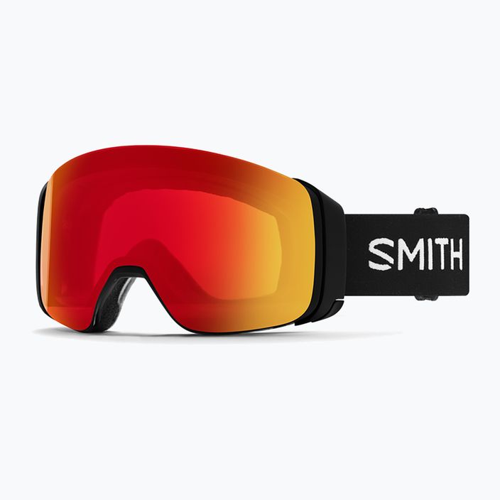 Gogle narciarskie Smith 4D Mag black/chromapop photochromic red mirror 6