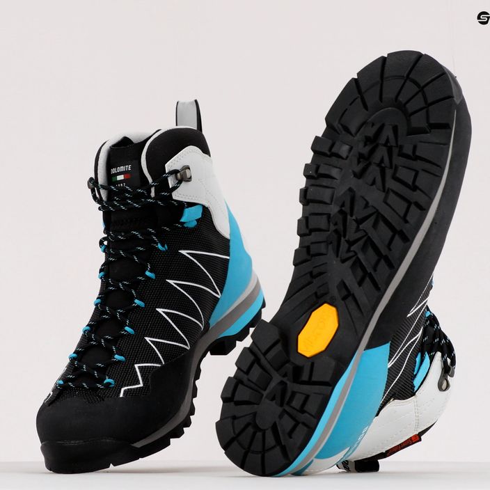 Buty podejściowe damskie Dolomite Crodarossa Pro GTX 2.0 black/capri blue 10