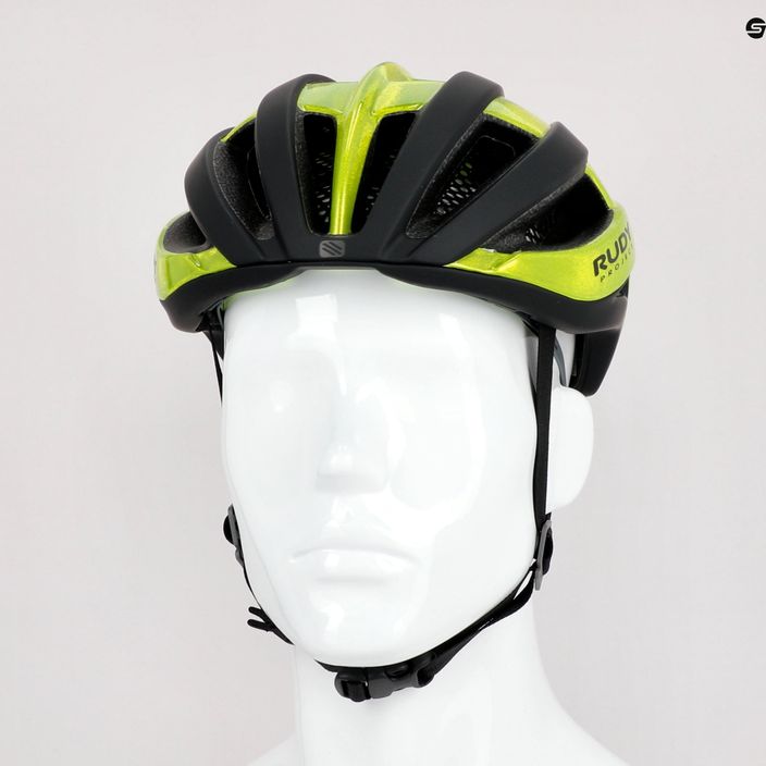 Kask rowerowy Rudy Project Venger Reflective Road yellow matte shiny 9