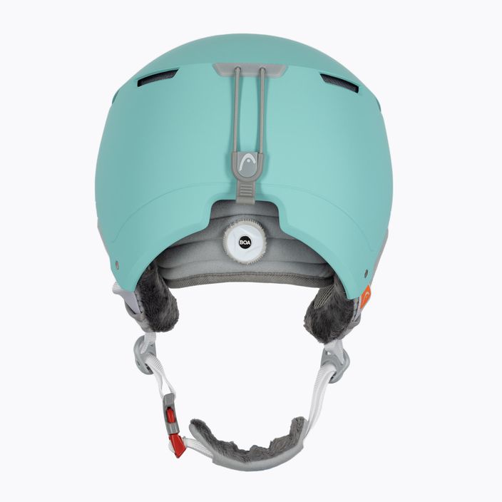 Kask narciarski damski HEAD Compact Pro W turquoise 3