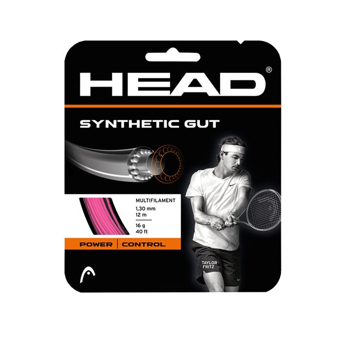 Naciąg tenisowy HEAD Synthetic Gut 12 m pink 2