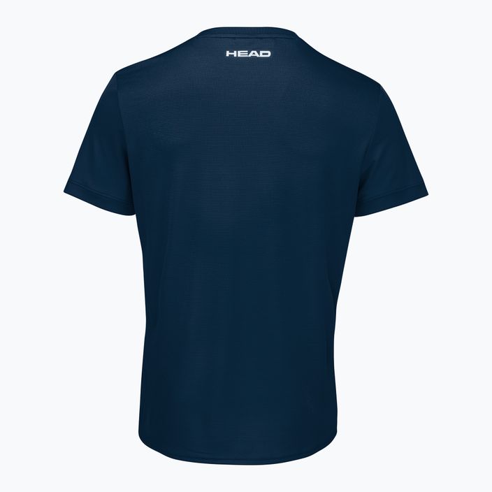 Koszulka tenisowa męska HEAD Slice dark blue/white 2