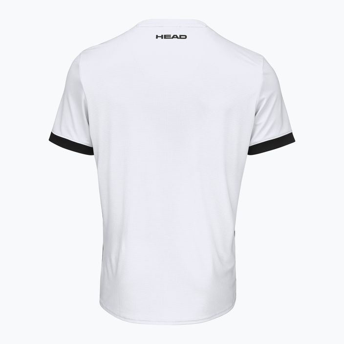 Koszulka tenisowa męska HEAD Slice white/black 2