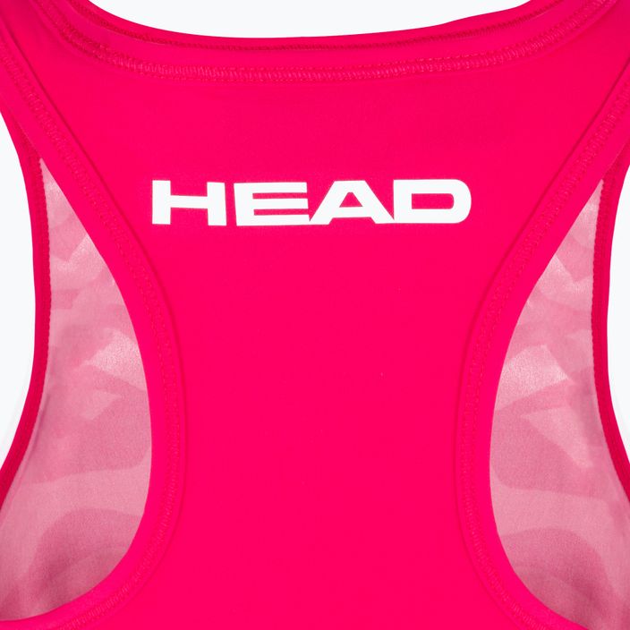 Koszulka tenisowa dziecięca HEAD Agility Tank Top magenta/print vision 4