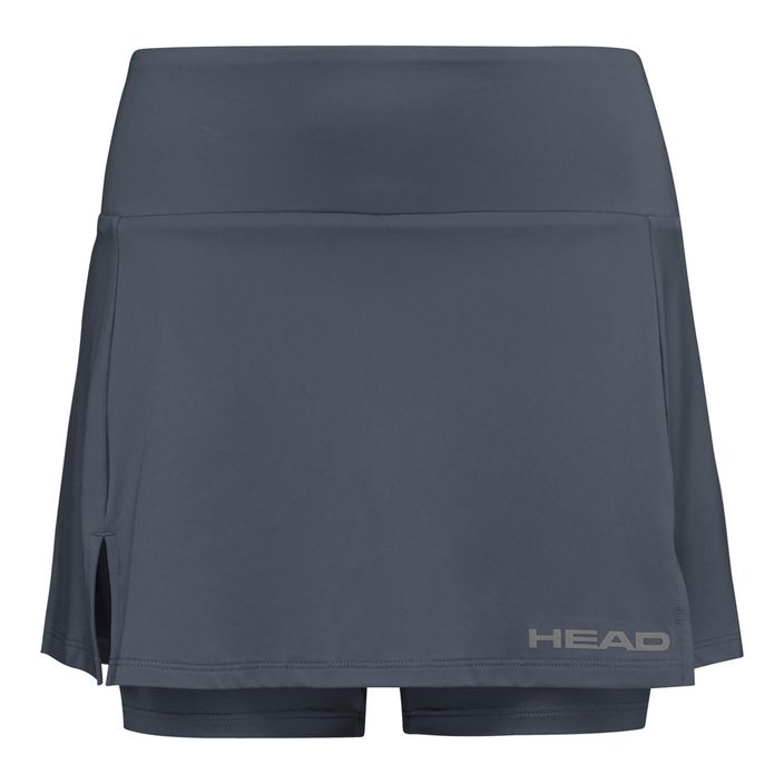 Spódnica tenisowa HEAD Club Basic Skort anthracite 2