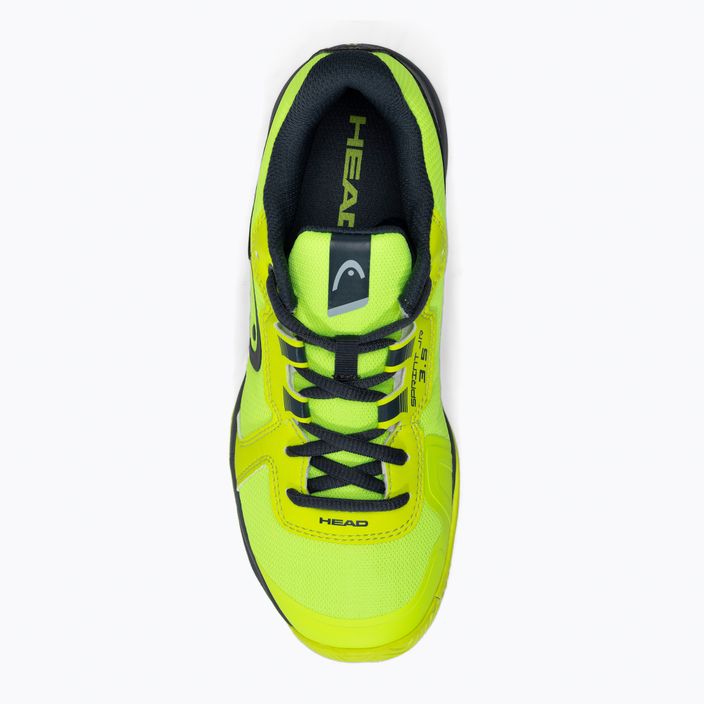 Buty do tenisa dziecięce HEAD Sprint 3.5 yellow/green 6