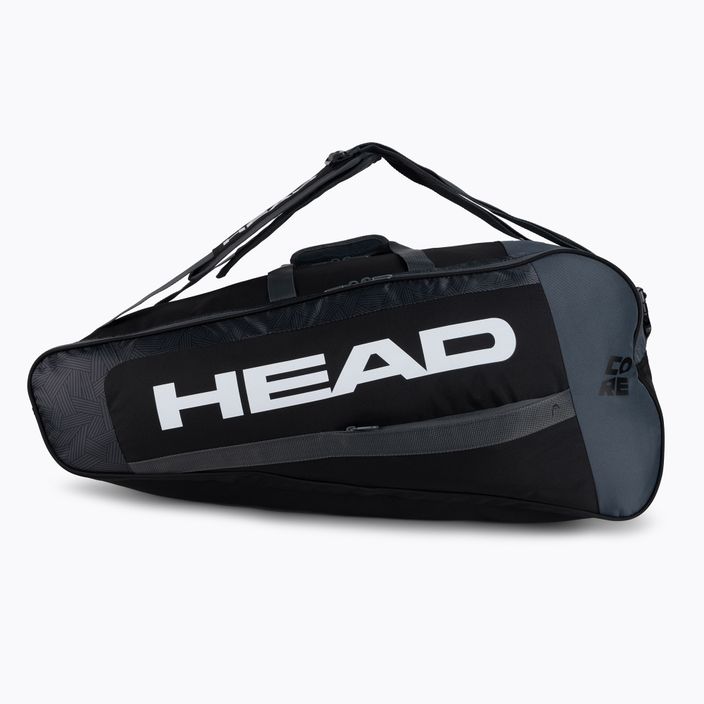 Torba tenisowa HEAD Core 9R Supercombi 60 l black white 2
