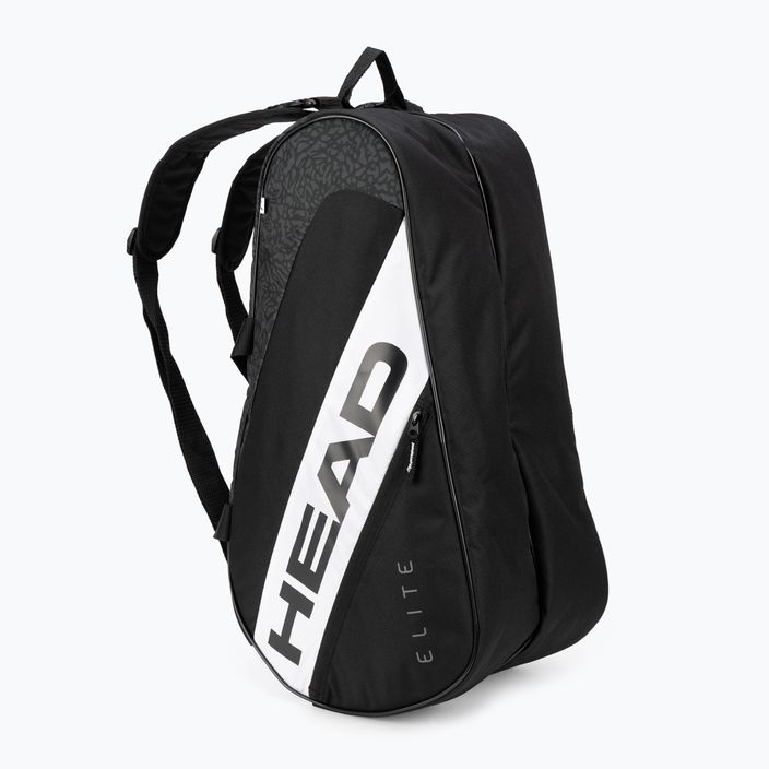 Torba do padla HEAD Tour Elite Padel Supercombi 46 l black/white 2