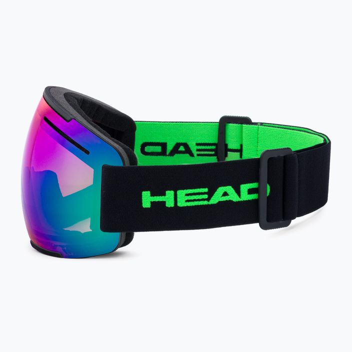 Gogle narciarskie HEAD F-LYT green/black 4