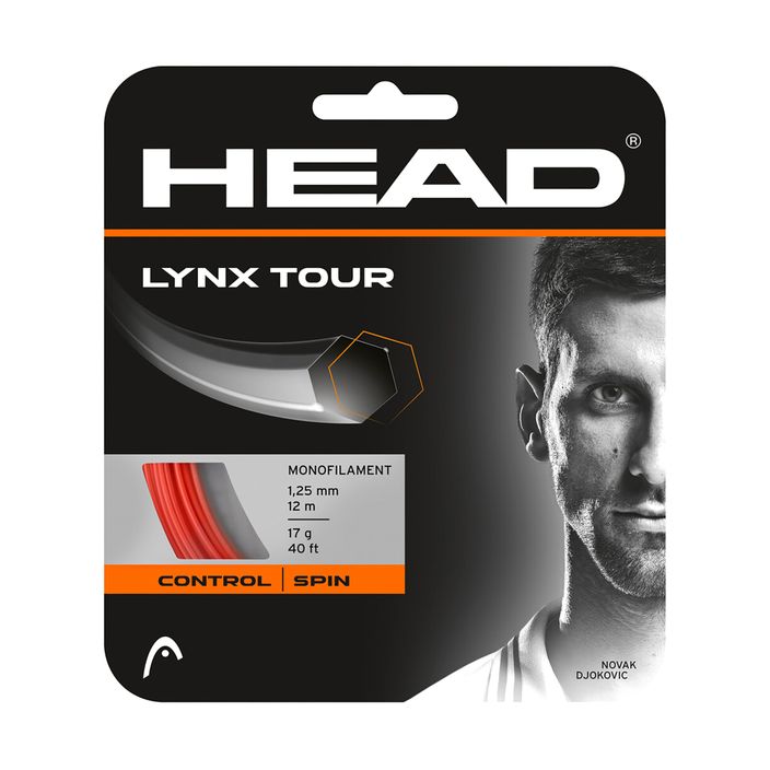 Naciąg tenisowy HEAD Lynx Tour 12 m black 2