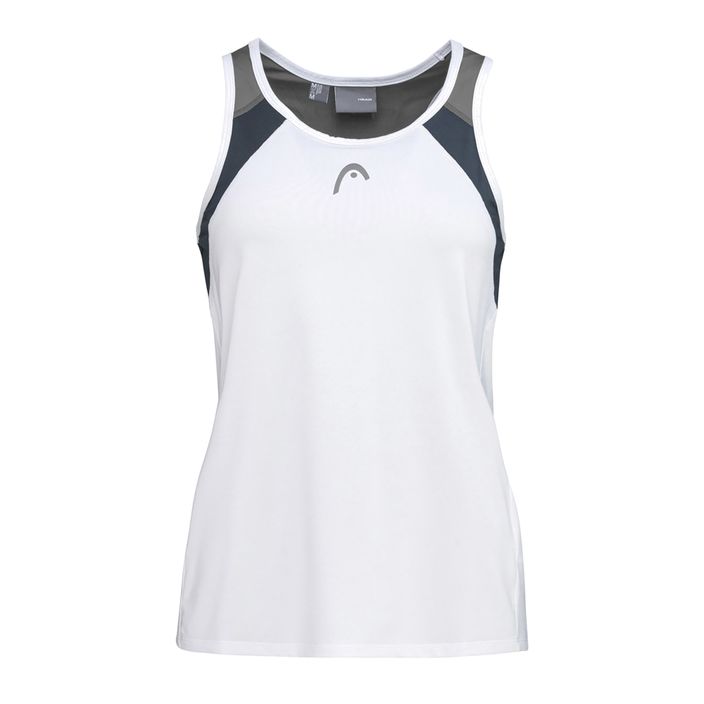 Koszulka tenisowa dziecięca HEAD Club 22 Tank Top white/navy 2
