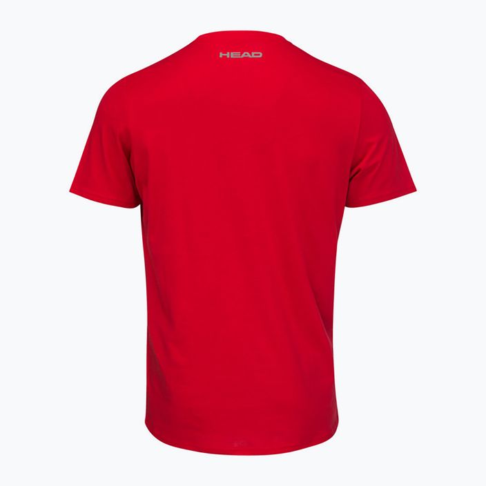 Koszulka tenisowa męska HEAD Club Ivan red 2
