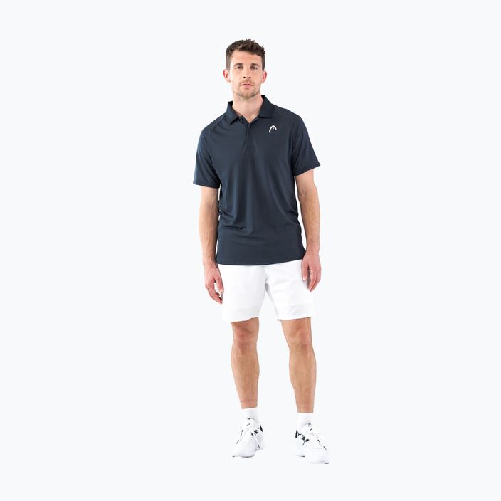 Koszulka polo tenisowa męska HEAD Performance Polo navy 5