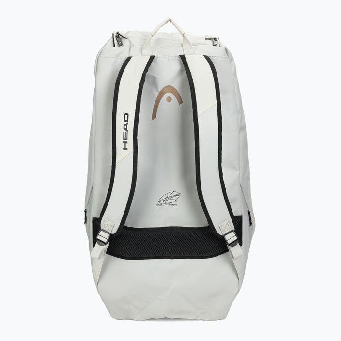 Torba tenisowa HEAD Pro X Raquet Bag XL 97 l corduroy white/black 5