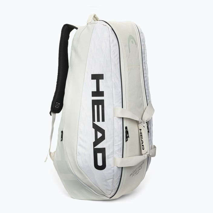 Torba tenisowa HEAD Pro X Raquet Bag L 85 l corduroy white/black 2