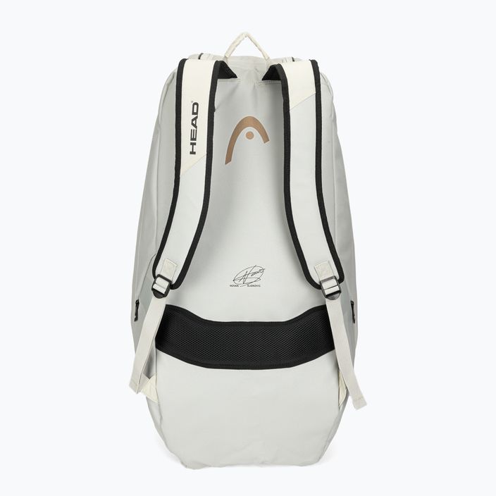 Torba tenisowa HEAD Pro X Raquet Bag L 85 l corduroy white/black 5