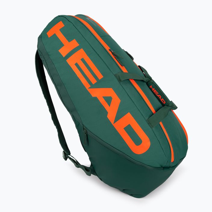 Torba tenisowa HEAD Pro Raquet Bag L 85 l dark cyan/ fluo orange 2
