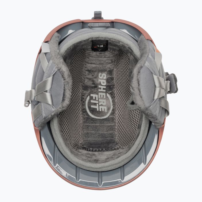 Kask narciarski damski HEAD Compact Evo W clay 6