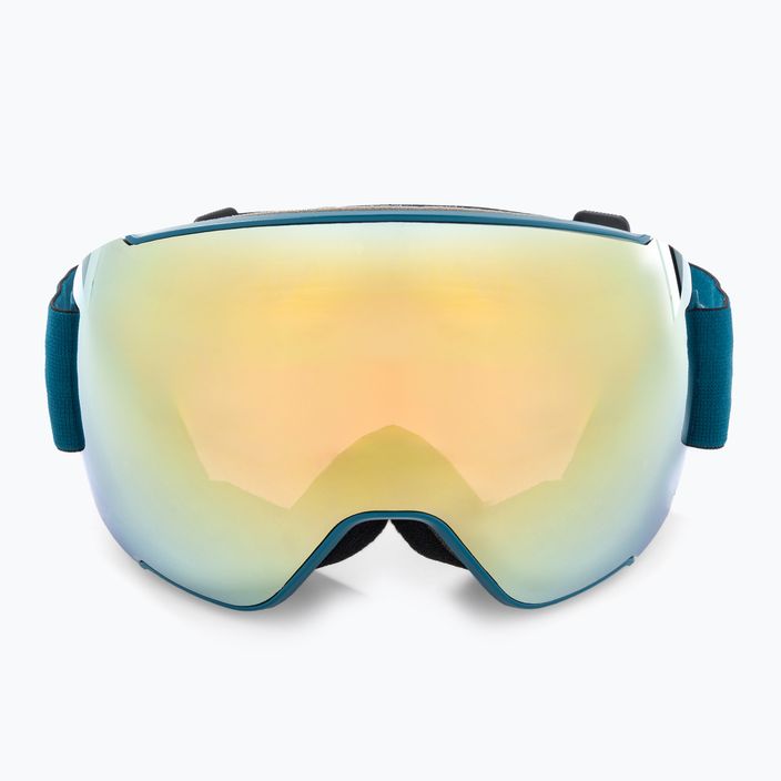Gogle narciarskie HEAD Magnify 5K gold/petrol/orange 3