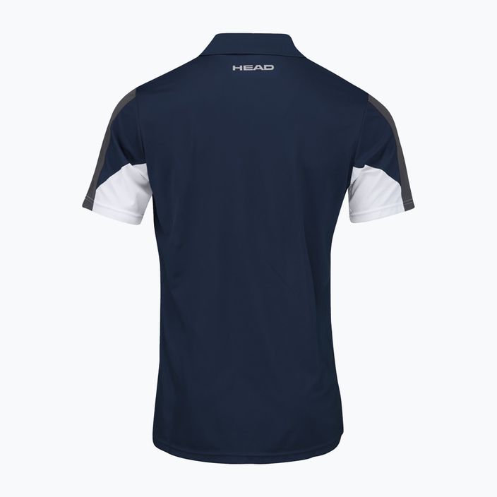 Koszulka polo tenisowa męska HEAD Club 22 Tech Polo dark blue 6