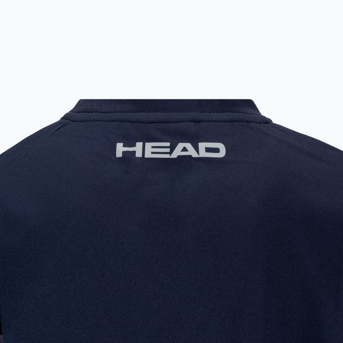 Koszulka tenisowa dziecięca HEAD Club 22 Tech dark blue 4
