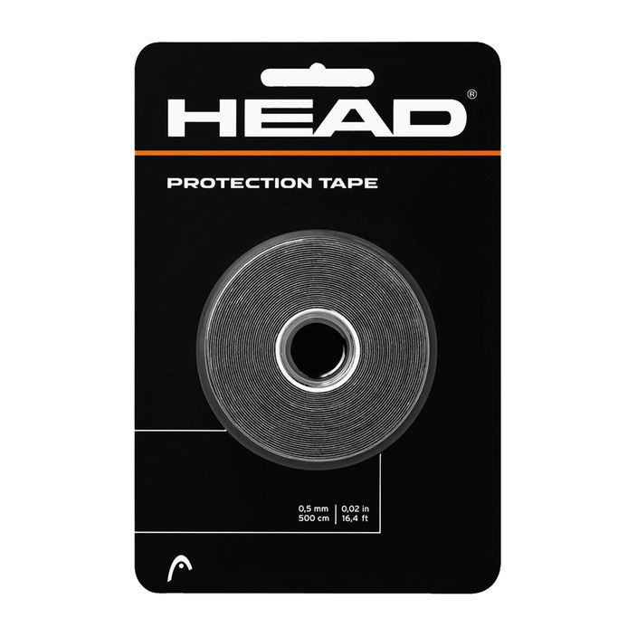 Taśma ochronna na rakietę tenisową HEAD New Protection Tape 5M black 2