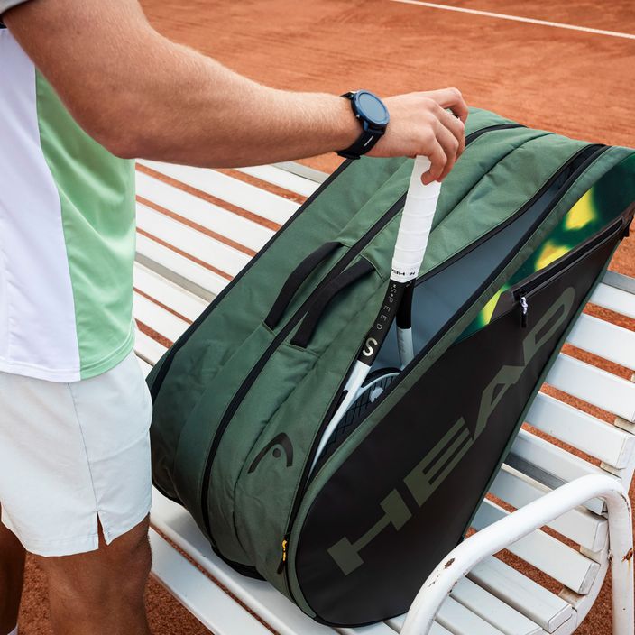 Torba tenisowa HEAD Tour Racquet Bag XL 75 l thyme/banana 6