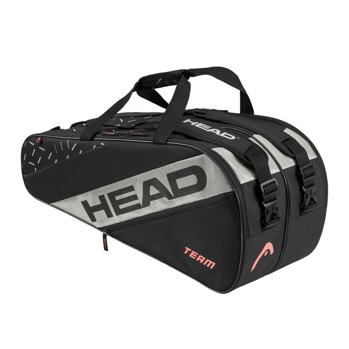 Torba tenisowa HEAD Team Racquet Bag L black/ceramic 2